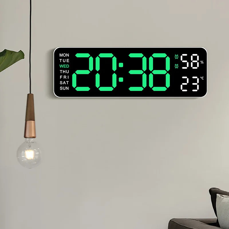 AURACLOCK™ Minimalist LED Smart Wall Clock