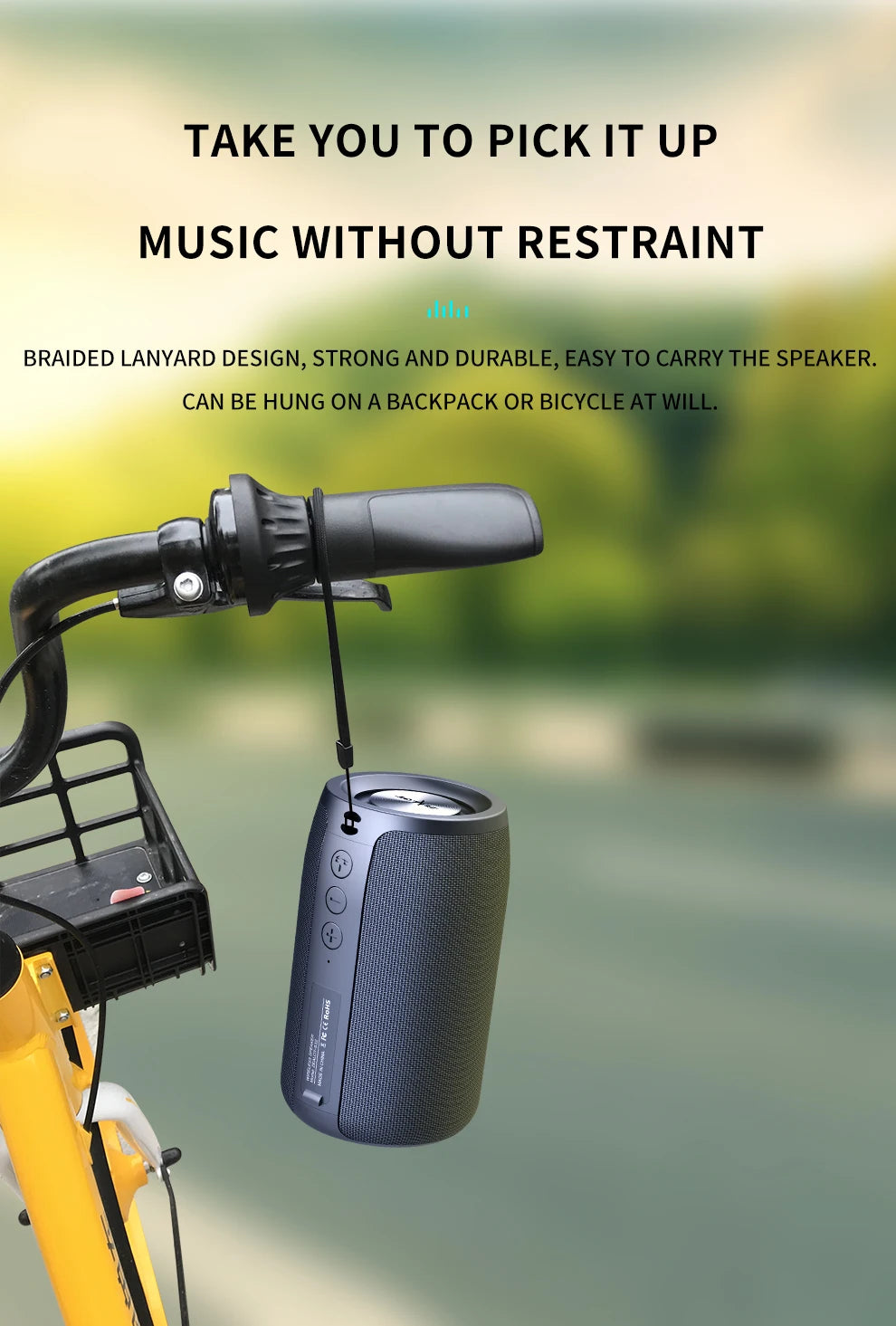 ZEALOT™ S32 Outdoor BassPulse Wireless Speaker