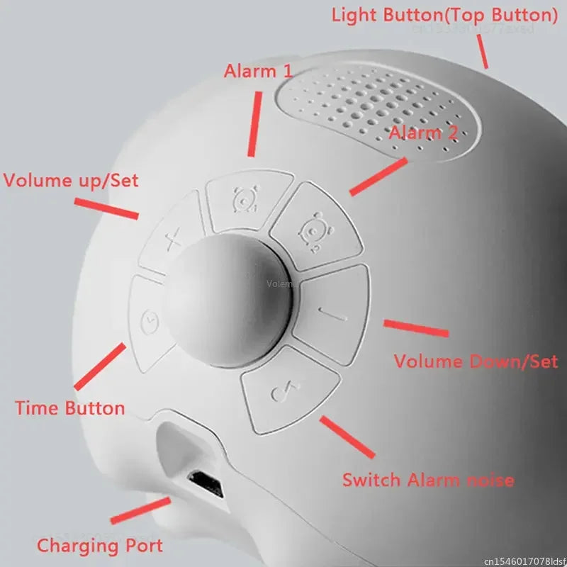 LUNARO™ Smart Kids LED Alarm Clock