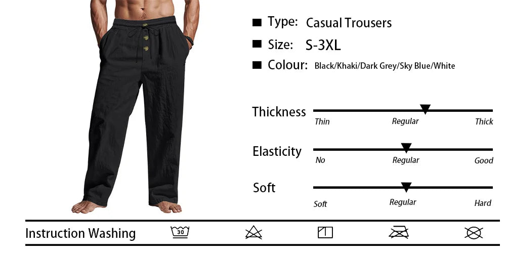 AirFlow™ Men’s Summer Breathable Jogger Pants