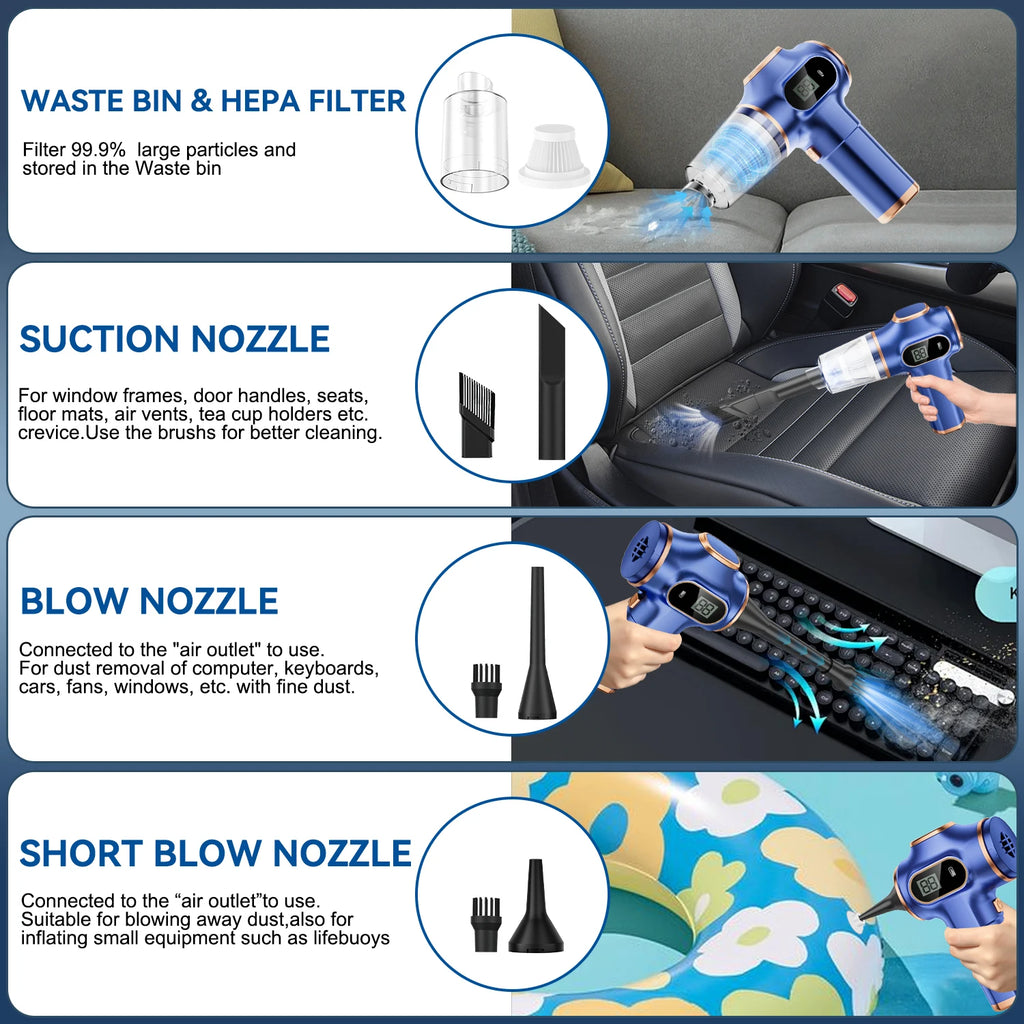 PURAVOX™ MaxForce Wireless Vacuum Cleaner