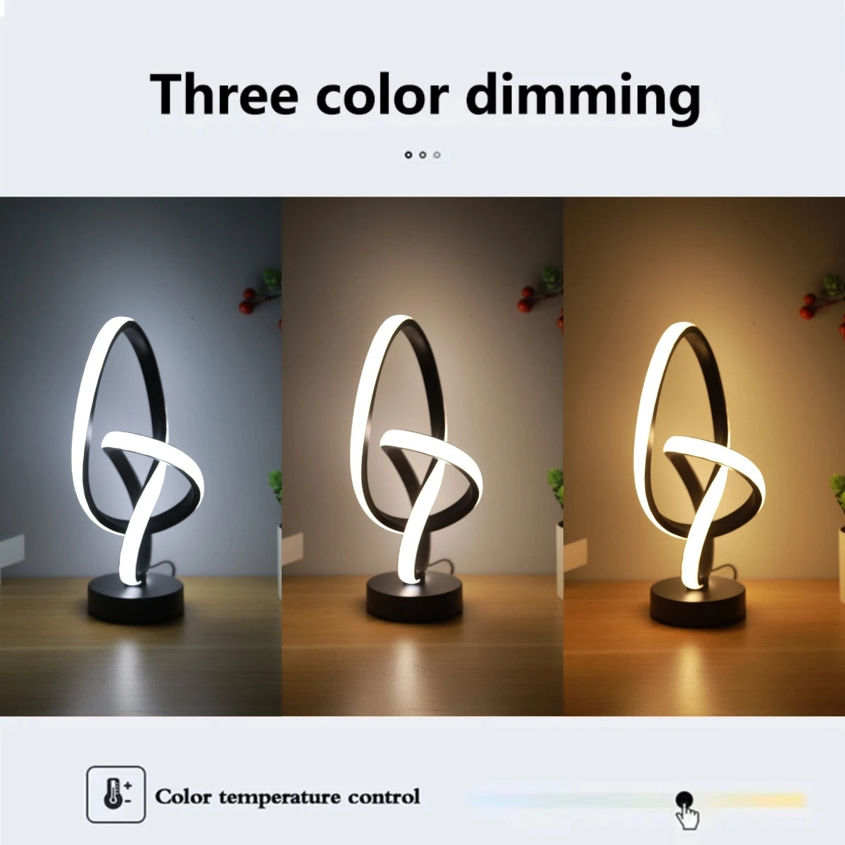 LUMIARC™ TrioLight LED Desk Lamp