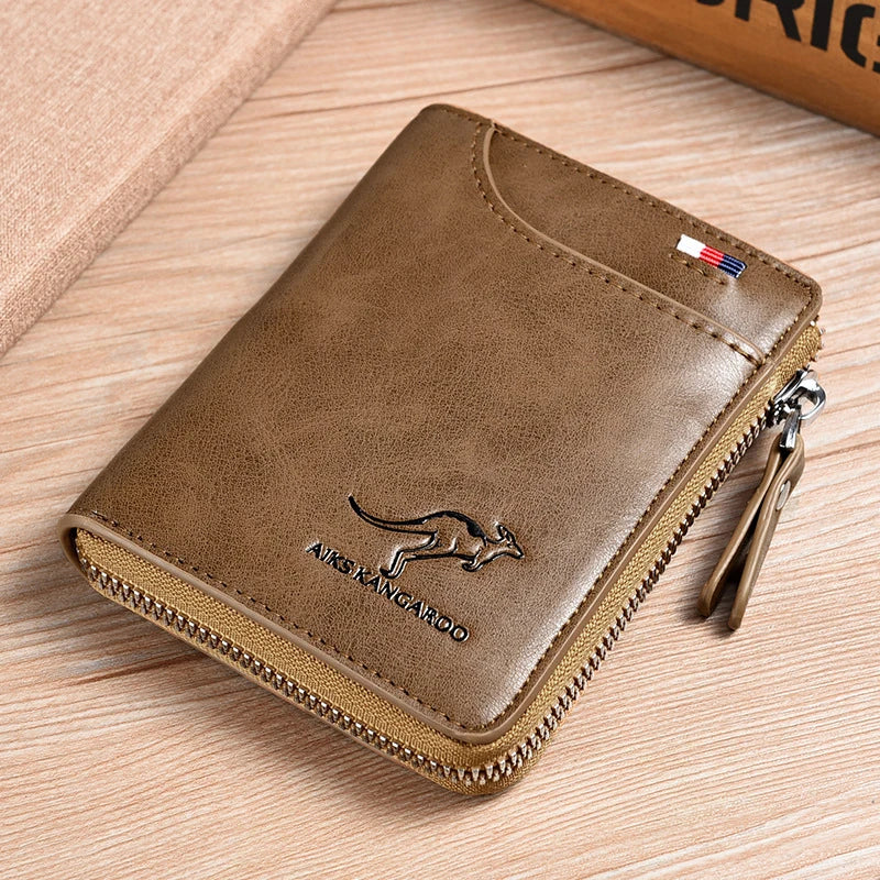 AURION™ Luxury RFID Slim Wallet for Men