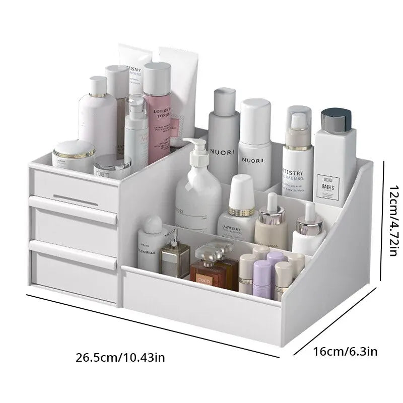 ORDENZA™ PureWhite Drawer Makeup Organizer