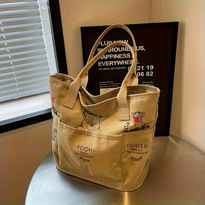 HoneyBear™ Retro Canvas Tote Bag