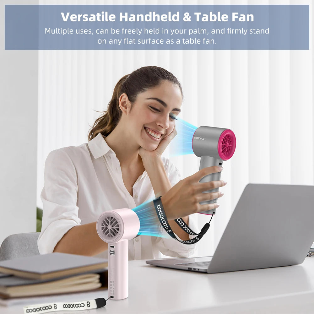VORTEXA™ TurboFlow Portable Mini Fan