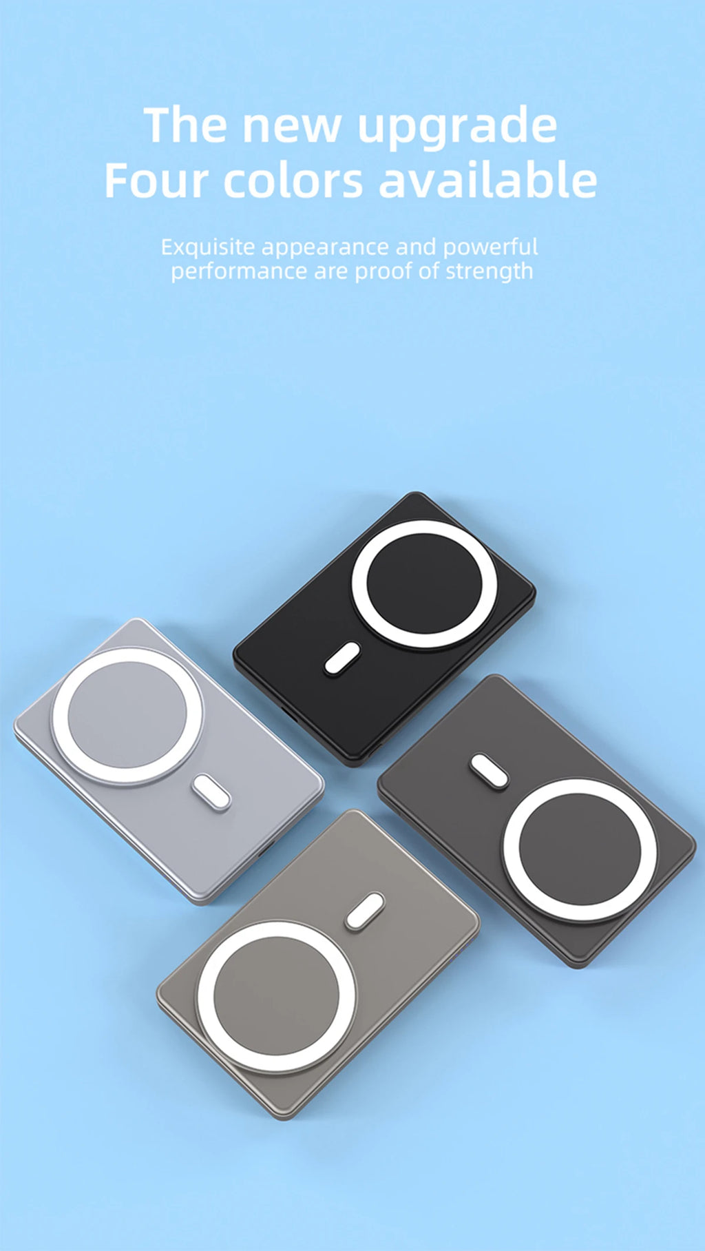 VOLTMAG™ SlimSnap Wireless Power Bank