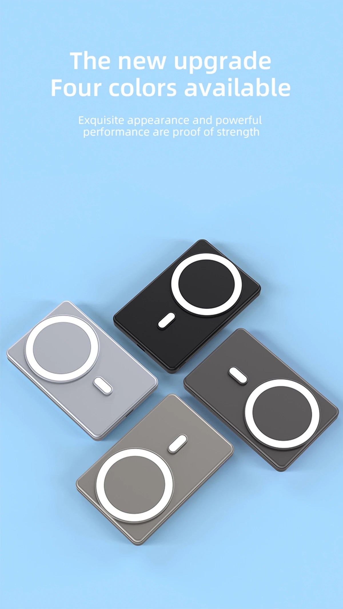 VOLTMAG™ SlimSnap Wireless Power Bank