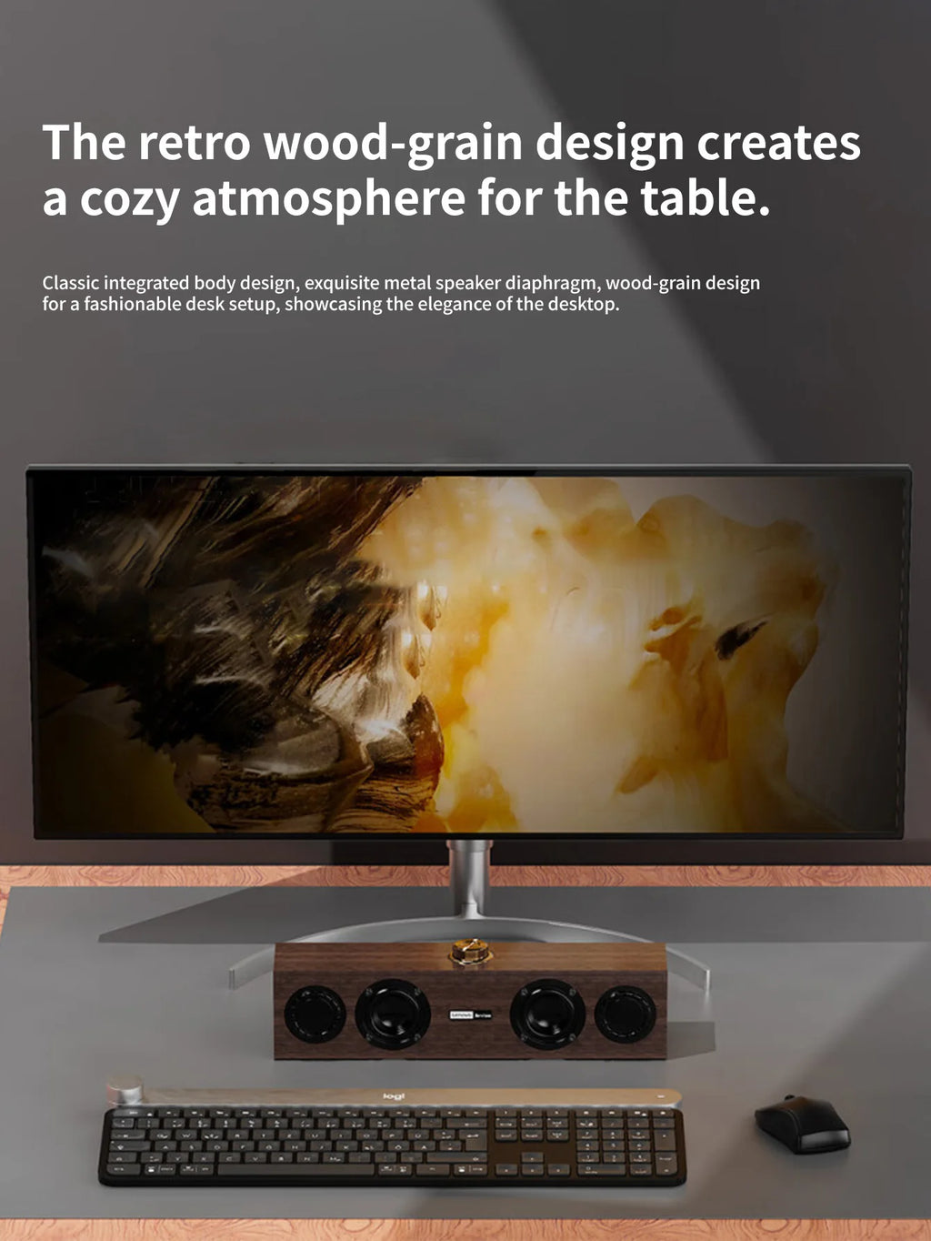 LENOVO™ C02 Retro Bluetooth Speaker