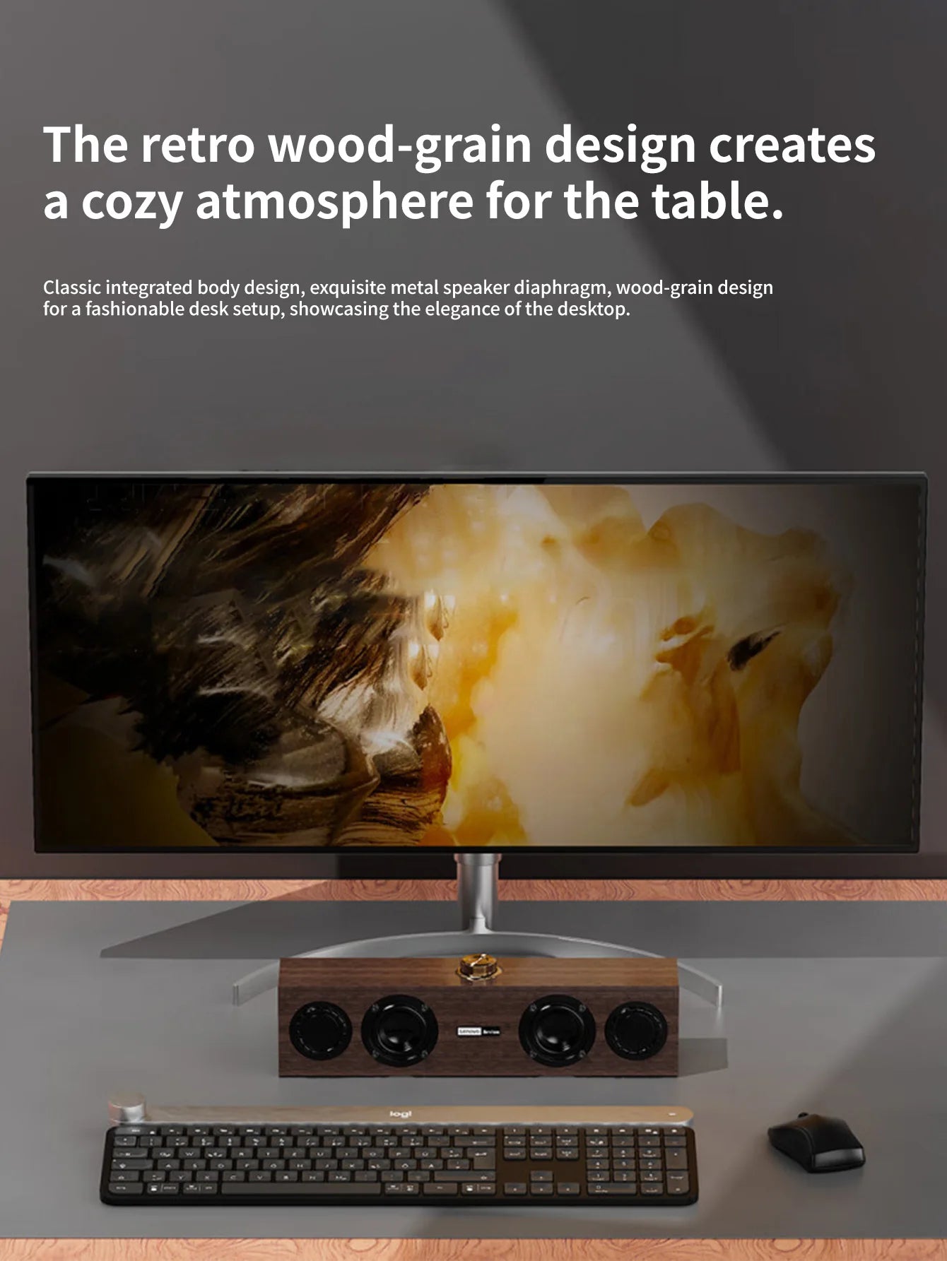 LENOVO™ C02 Retro Bluetooth Speaker