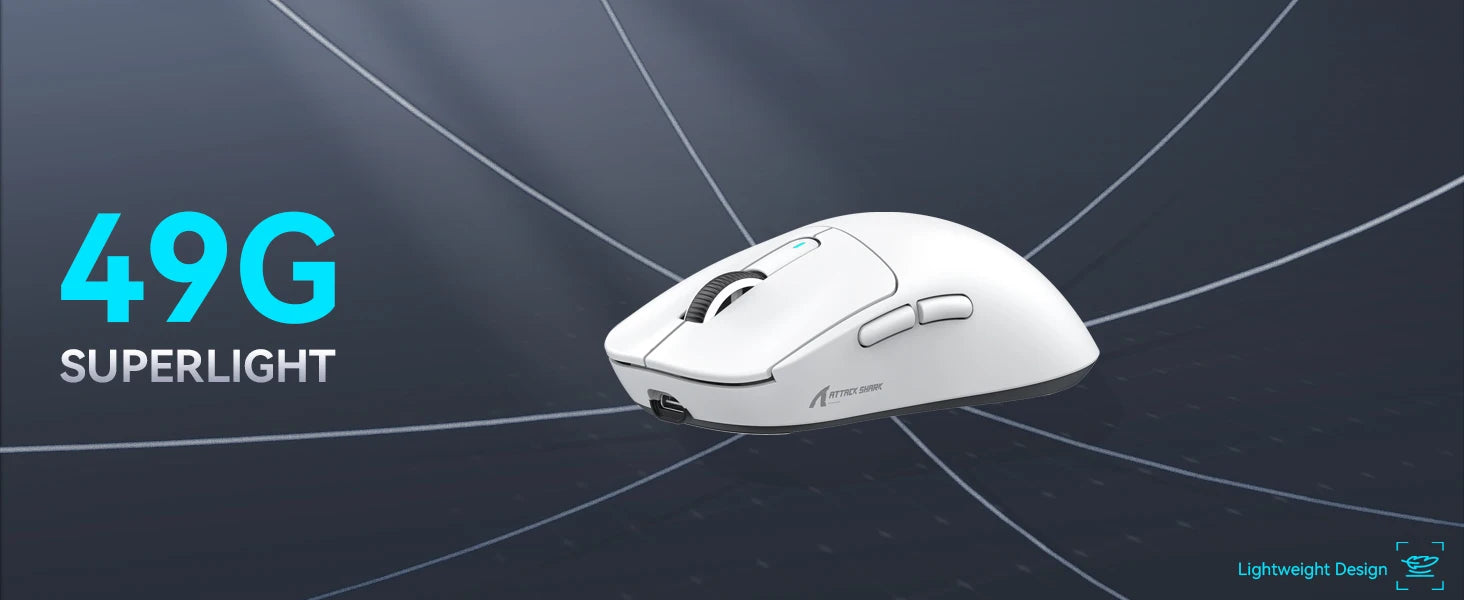 ATTACK SHARK™ X3 UltraLight Pro Gaming Mouse