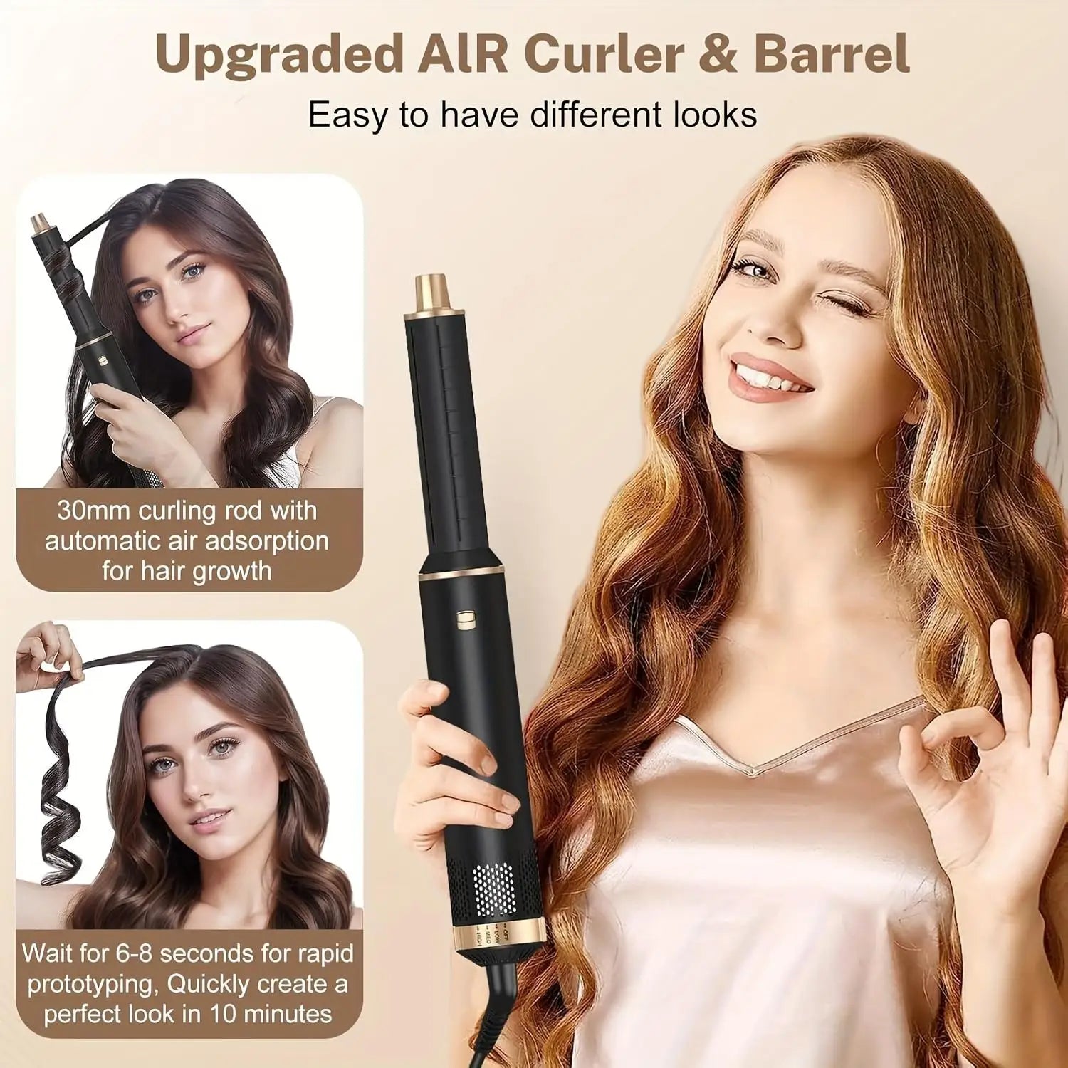 UKLISS™ AirLuxe 5-in-1 Hair Styler System
