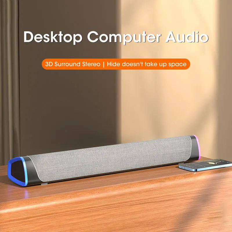 SONIQEDGE™ 4D Stereo Soundbar Speaker