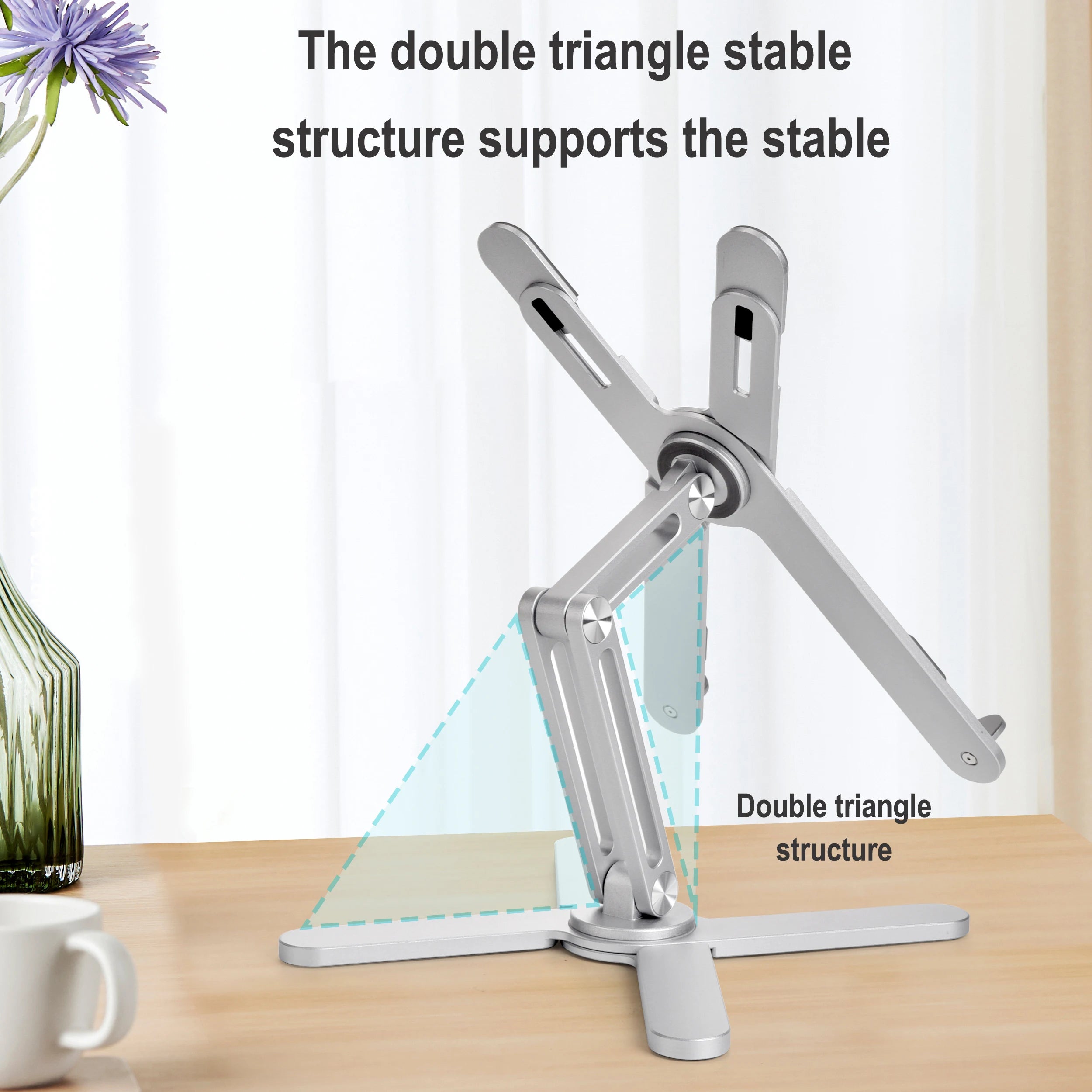 AEROFLEX™ 360 Rotating Aluminum Laptop Stand