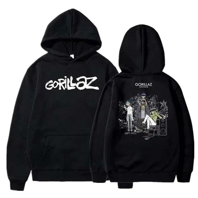 UrbanAnime™ Loose Fit Printed Hoodie