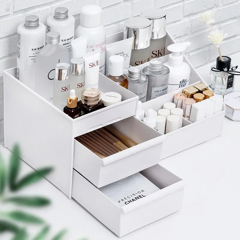 ORDENZA™ PureWhite Drawer Makeup Organizer