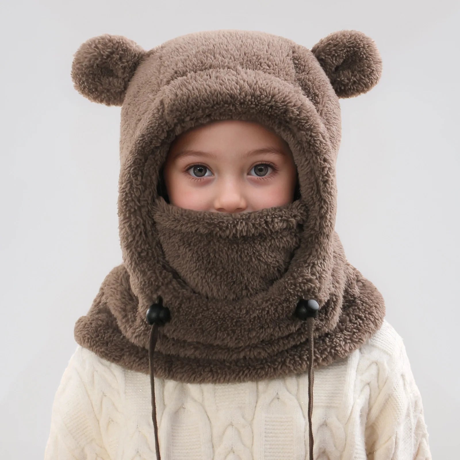 WarmGuard™ Kids Winter Ear Protection Hat Scarf Set