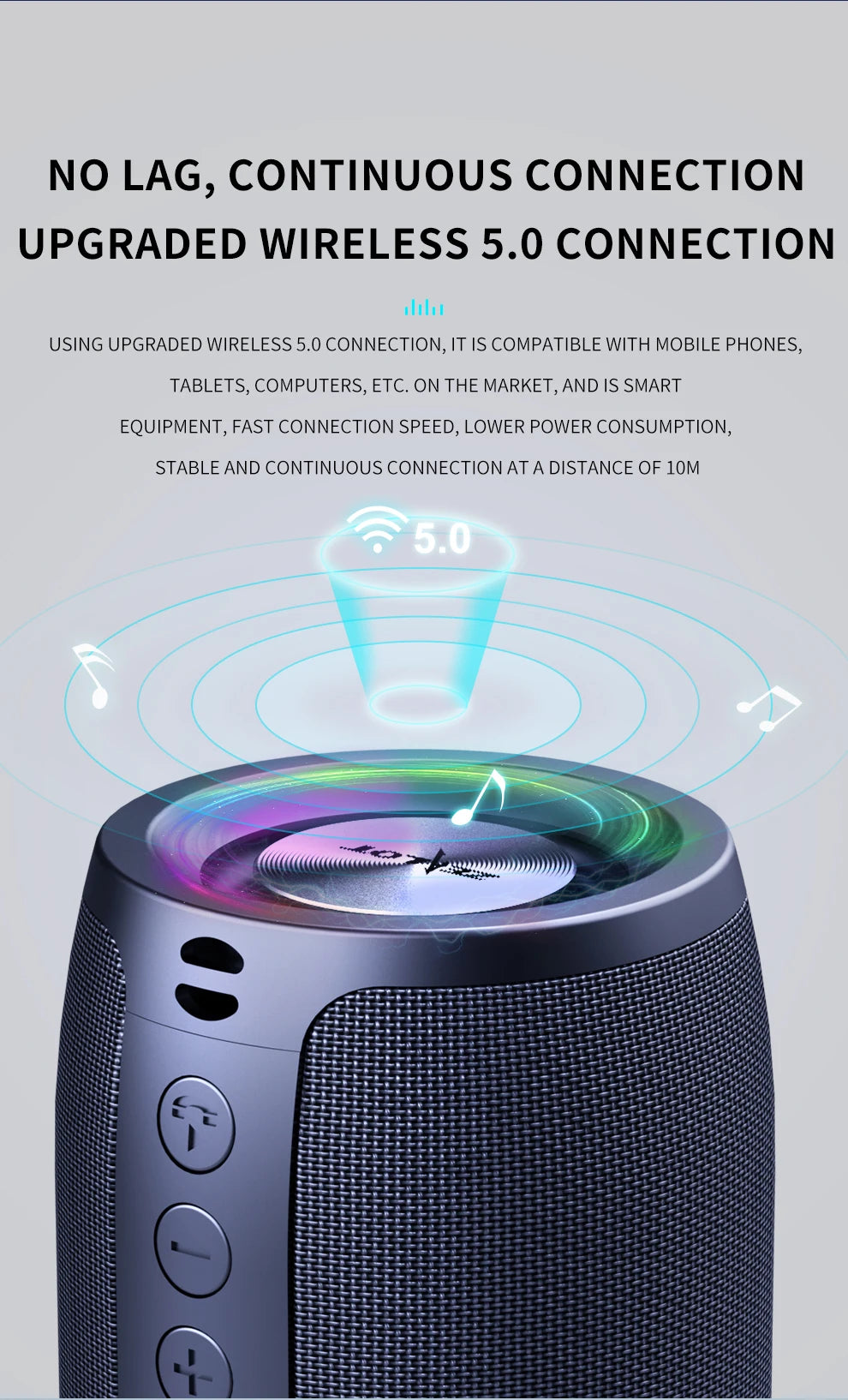 ZEALOT™ S32 Outdoor BassPulse Wireless Speaker