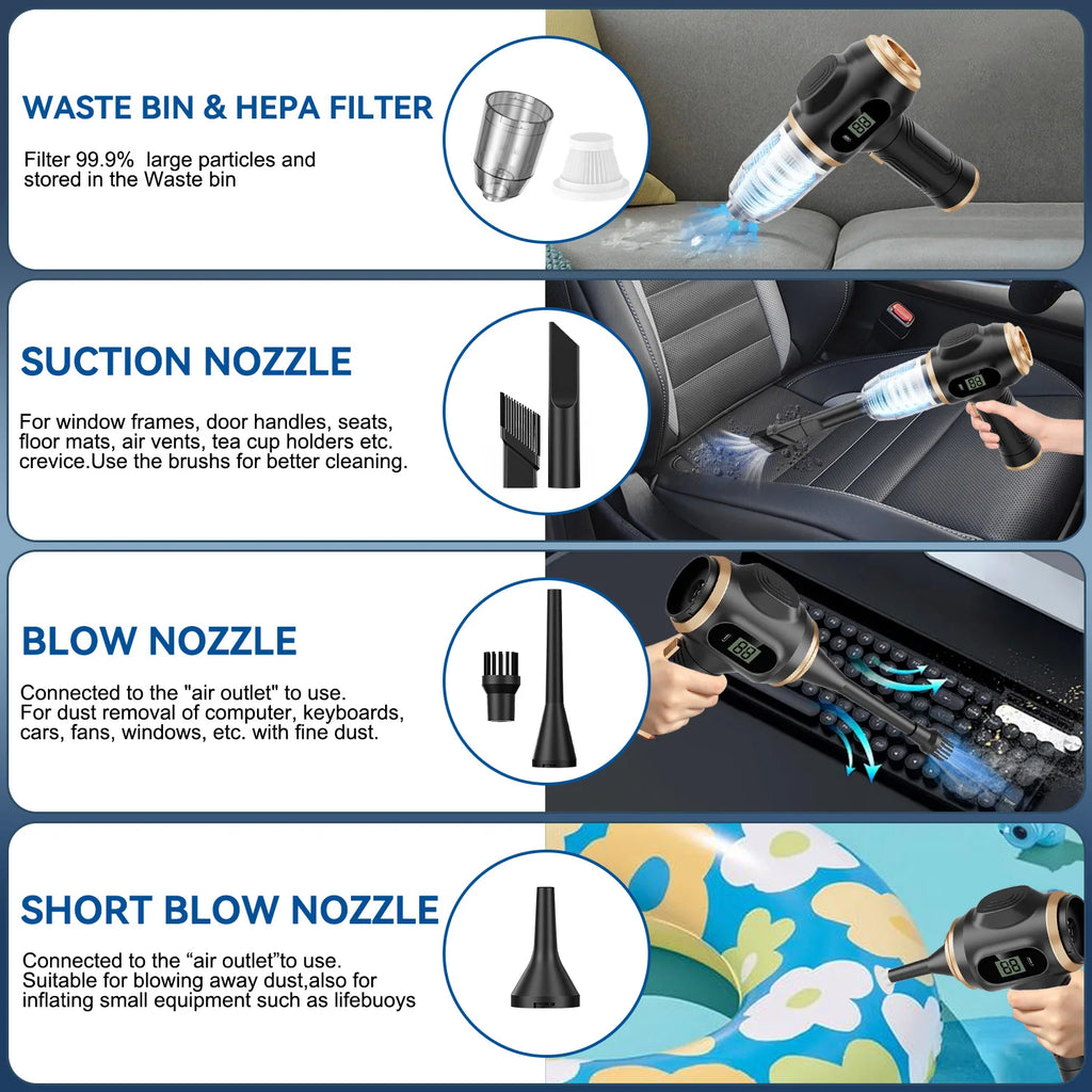 PURAVOX™ MaxForce Wireless Vacuum Cleaner