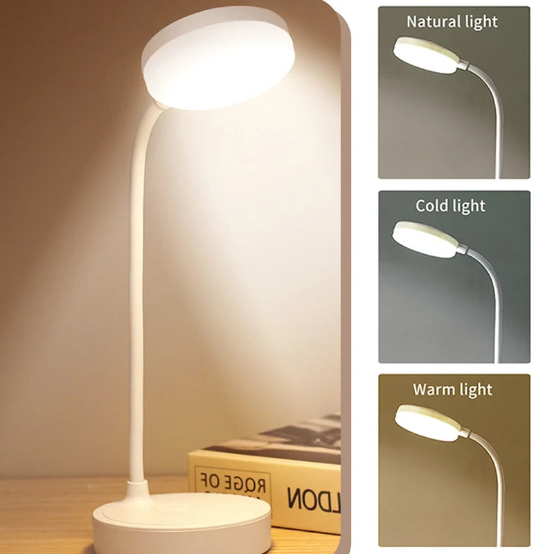 LUXORA™ TouchGlow 3-Level LED Desk Lamp