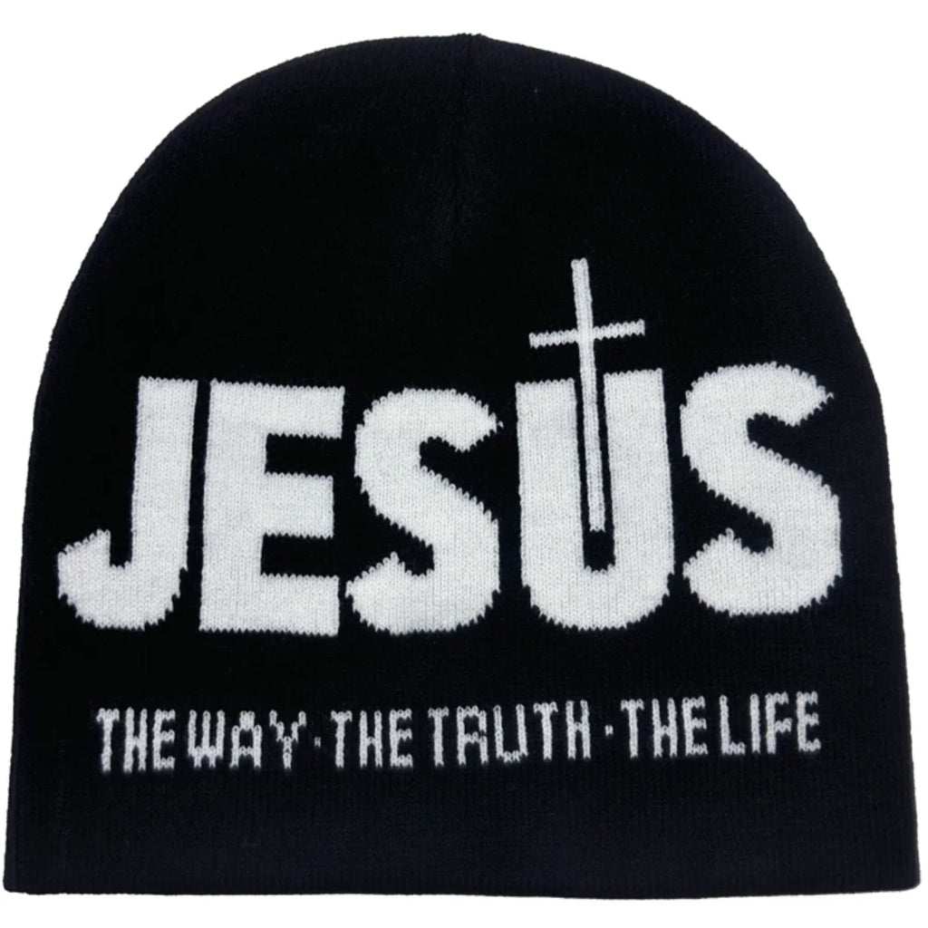 UrbanWarm™ Letter Knit Winter Beanie with Ear Protection