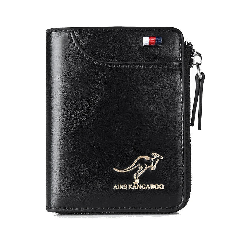 AURION™ Luxury RFID Slim Wallet for Men