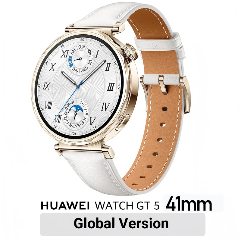 HUAWEI Watch GT 5 / GT5 Pro Smartwatch – Built-in Map, Message Replay, iOS & Android