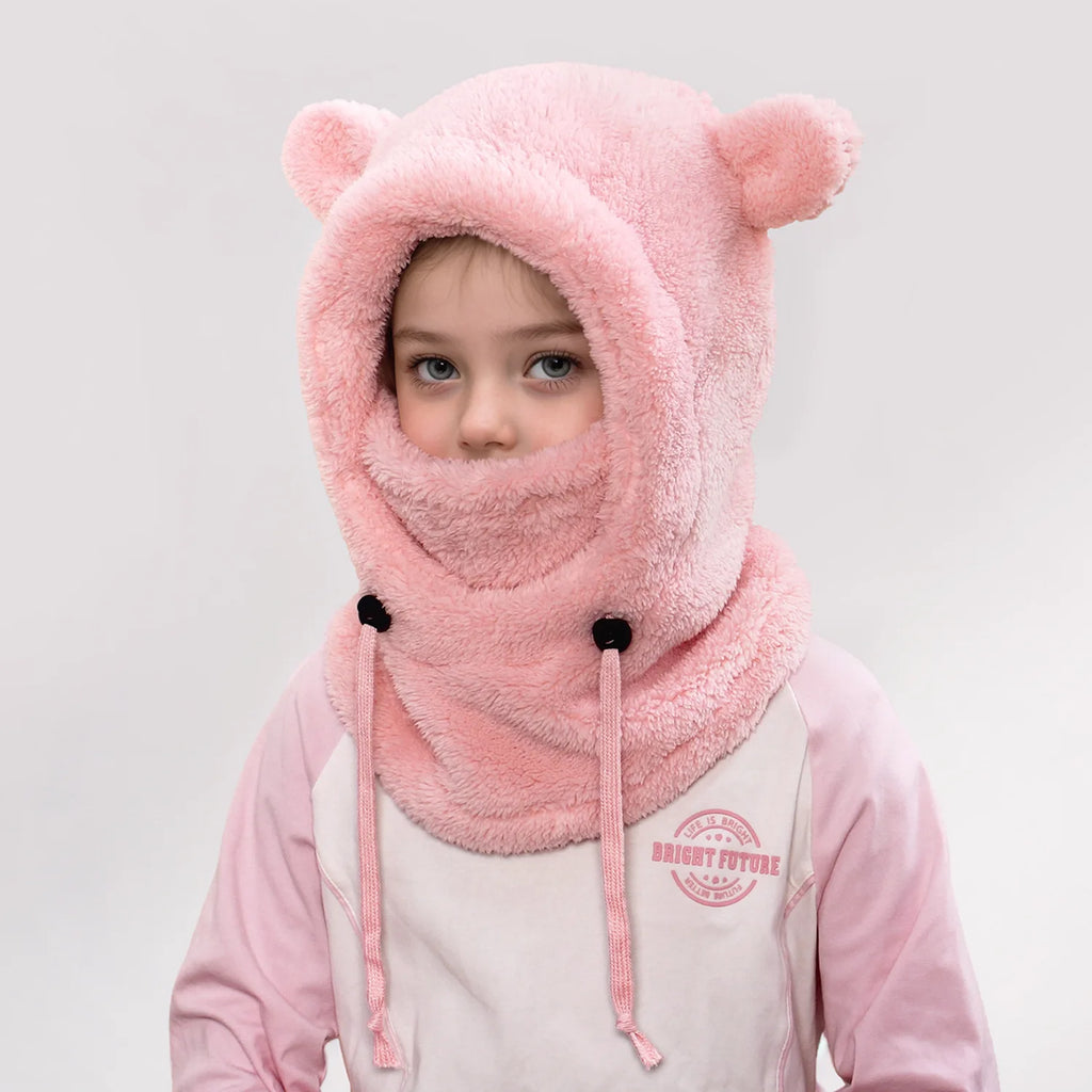 WarmGuard™ Kids Winter Ear Protection Hat Scarf Set