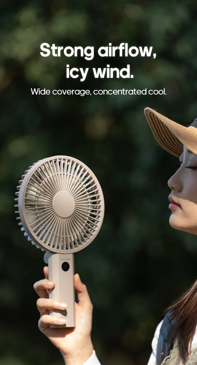ZENOVA™ FlexBreeze Folding Portable Fan