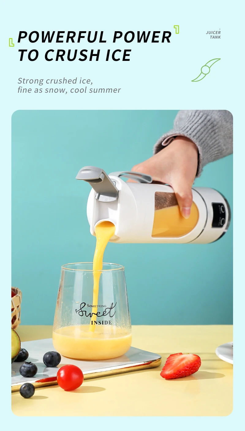 BLENDORA™ 10-Blade Turbo Ice Crusher Portable Blender