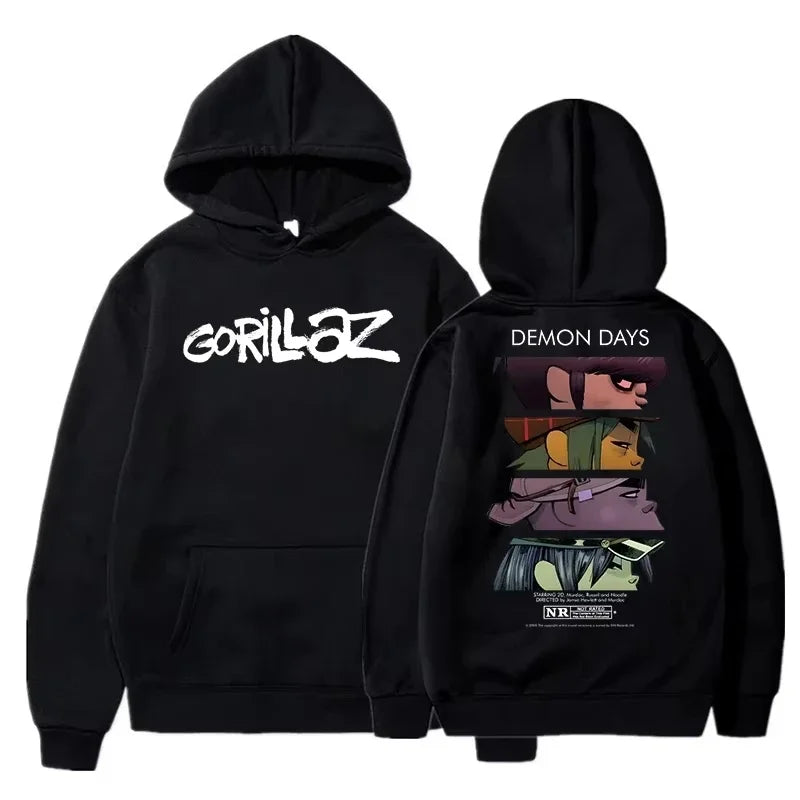 UrbanAnime™ Loose Fit Printed Hoodie