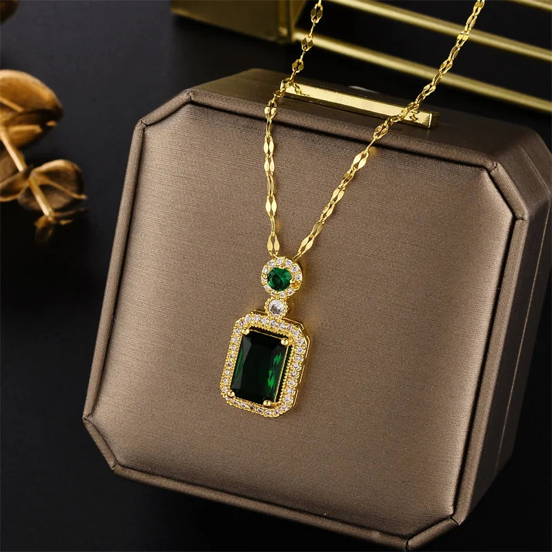 VÉLISSE™ Luxury Zircon Clavicle Chain Necklace