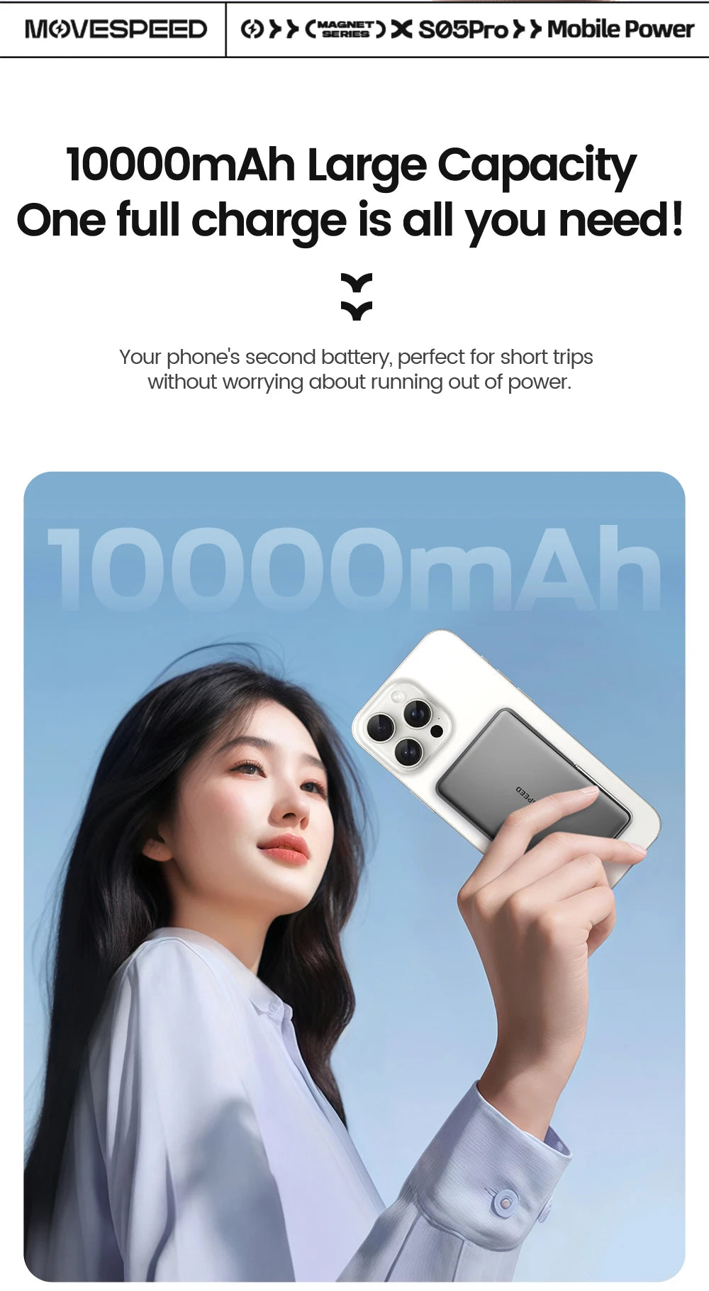 MOVESPEED™ S10 Pro MagSafe Power Bank