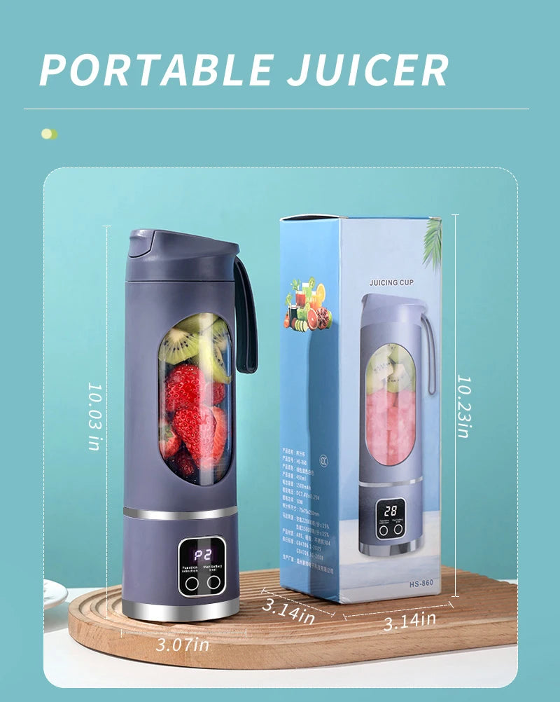 BLENDORA™ 10-Blade Turbo Ice Crusher Portable Blender