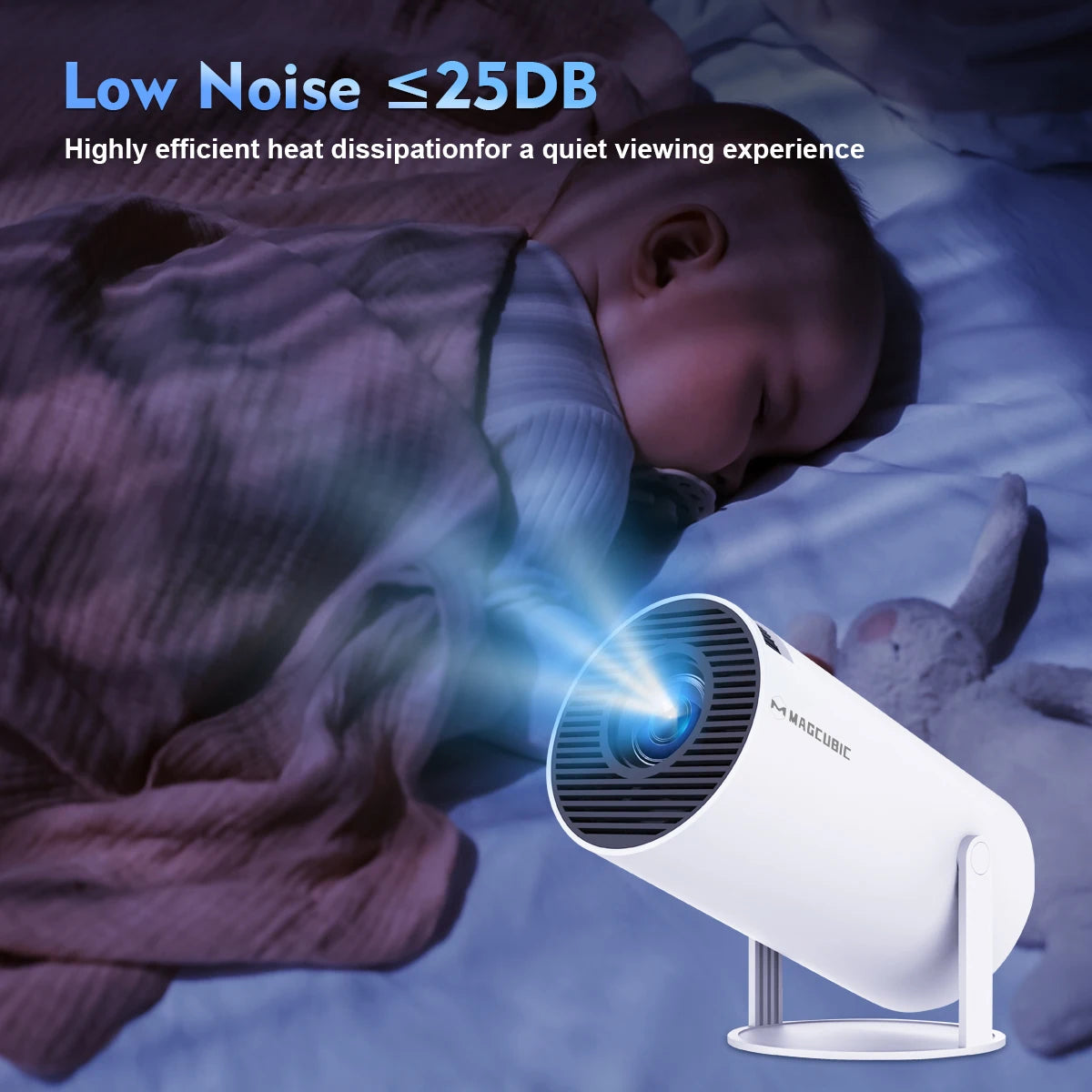MAGCUBIC™ HY300 Pro Smart Cinema Projector