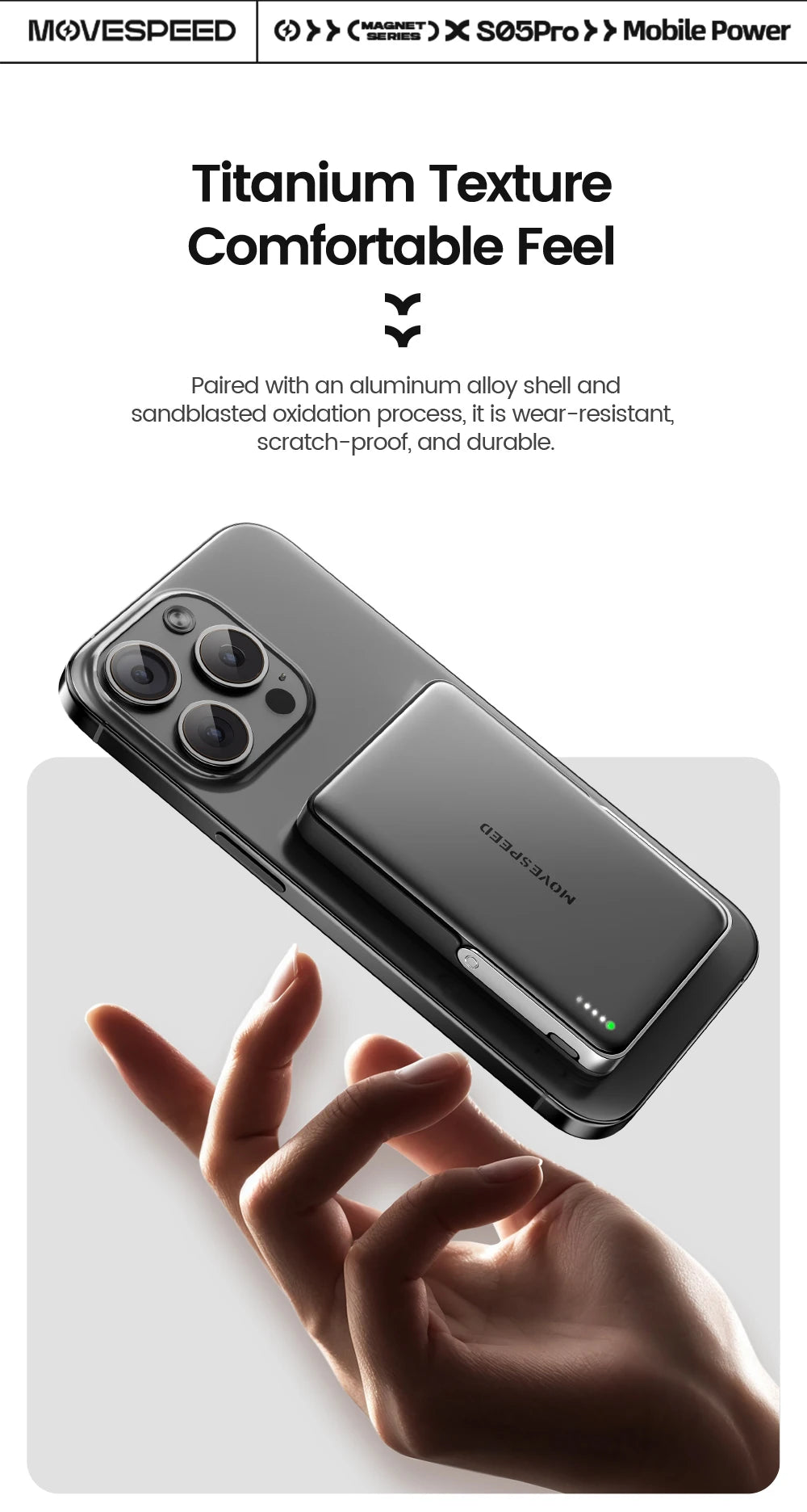 MOVESPEED™ S10 Pro MagSafe Power Bank