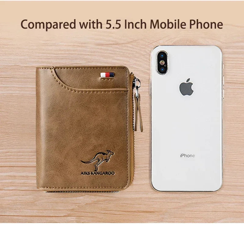 AURION™ Luxury RFID Slim Wallet for Men