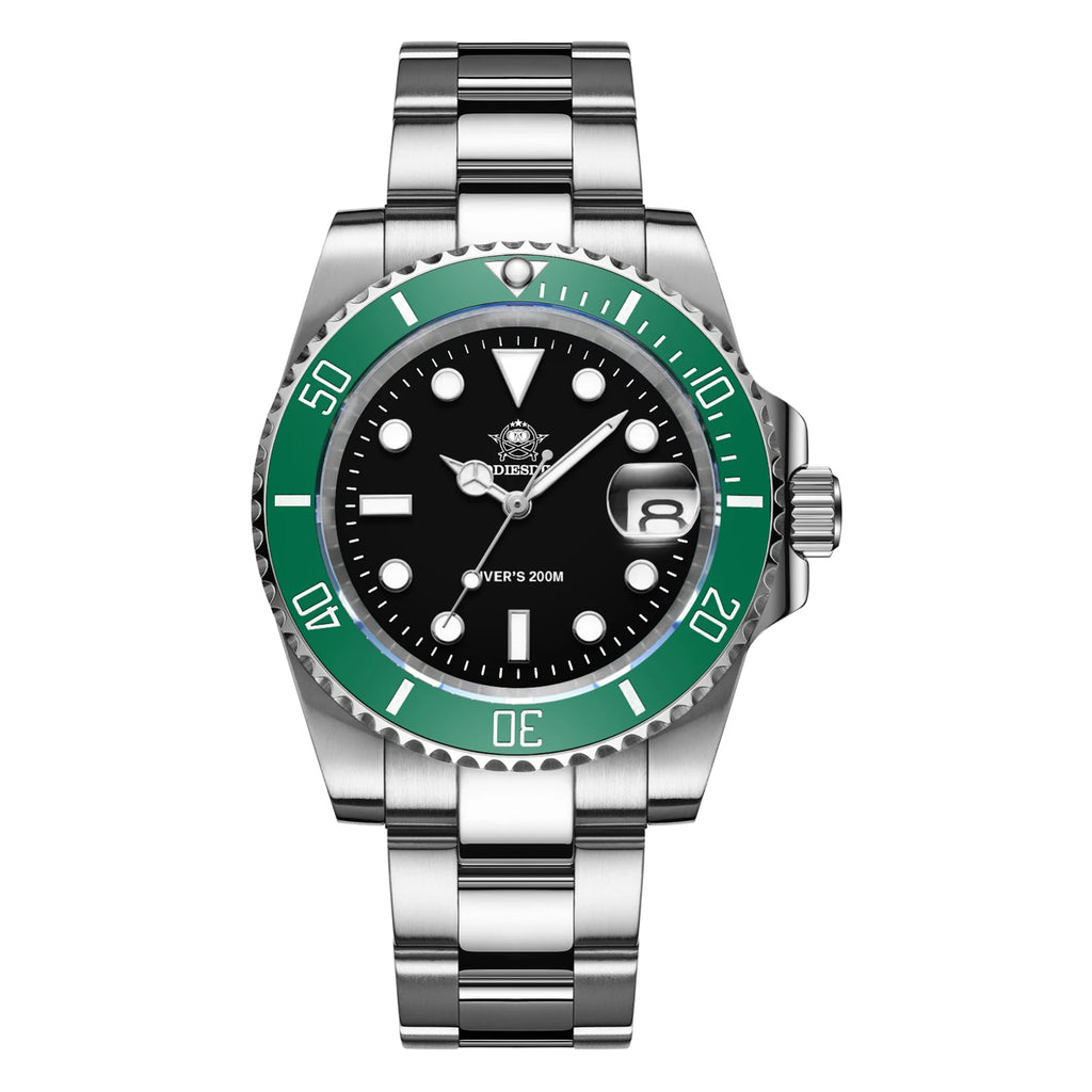 ADDIESDIVE™ Stainless Steel Quartz Business & Outdoor Men’s Watch