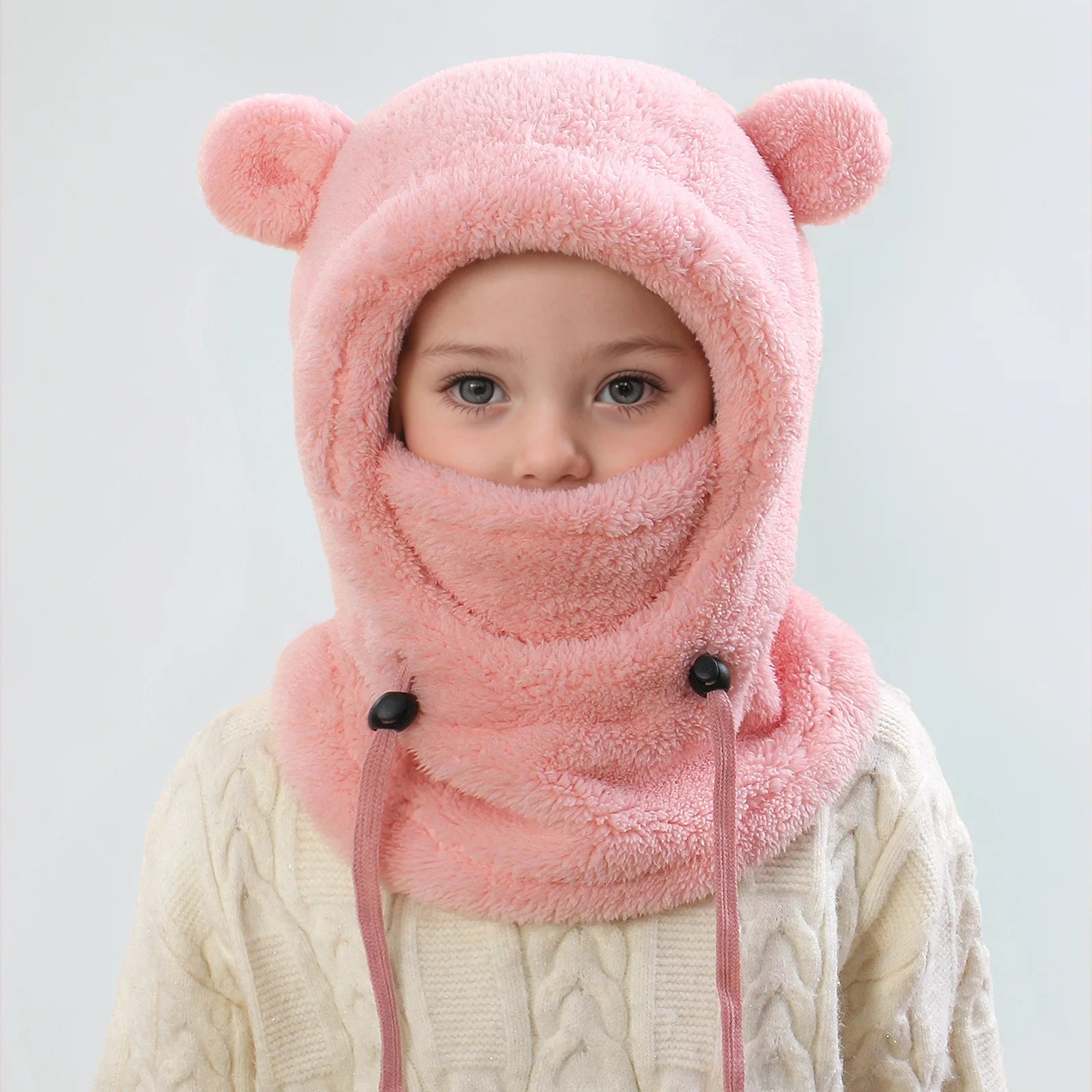 WarmGuard™ Kids Winter Ear Protection Hat Scarf Set