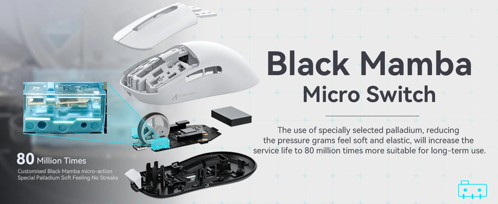 ATTACK SHARK™ X3 UltraLight Pro Gaming Mouse
