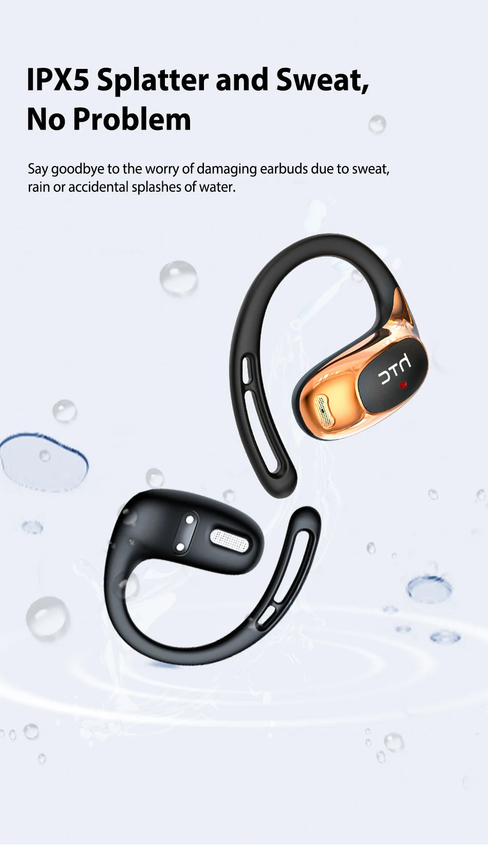 NEXORA™ AI Translation OWS Bluetooth Earhook Earphones