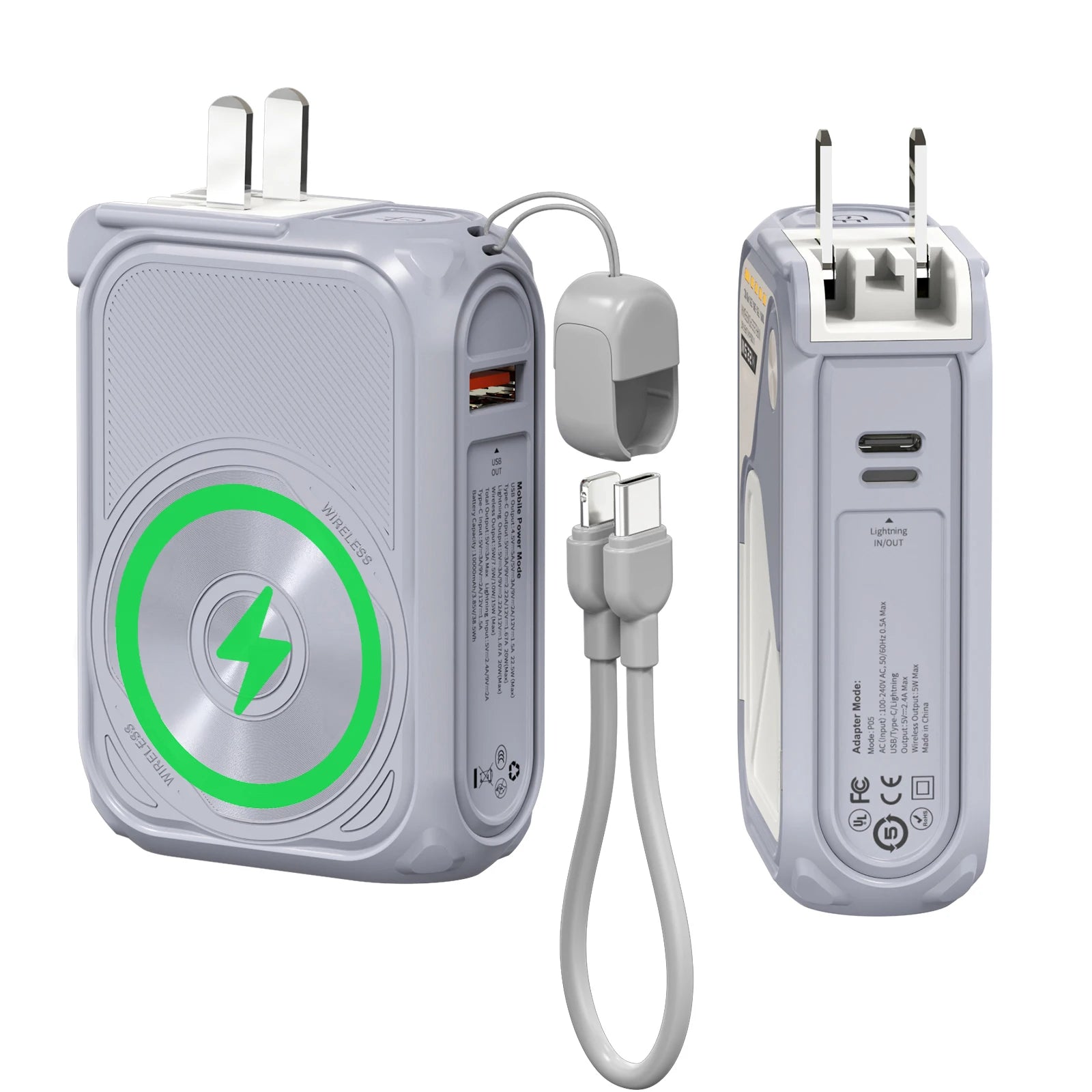 MAGNEX™ FusionCharge Wireless Power Bank