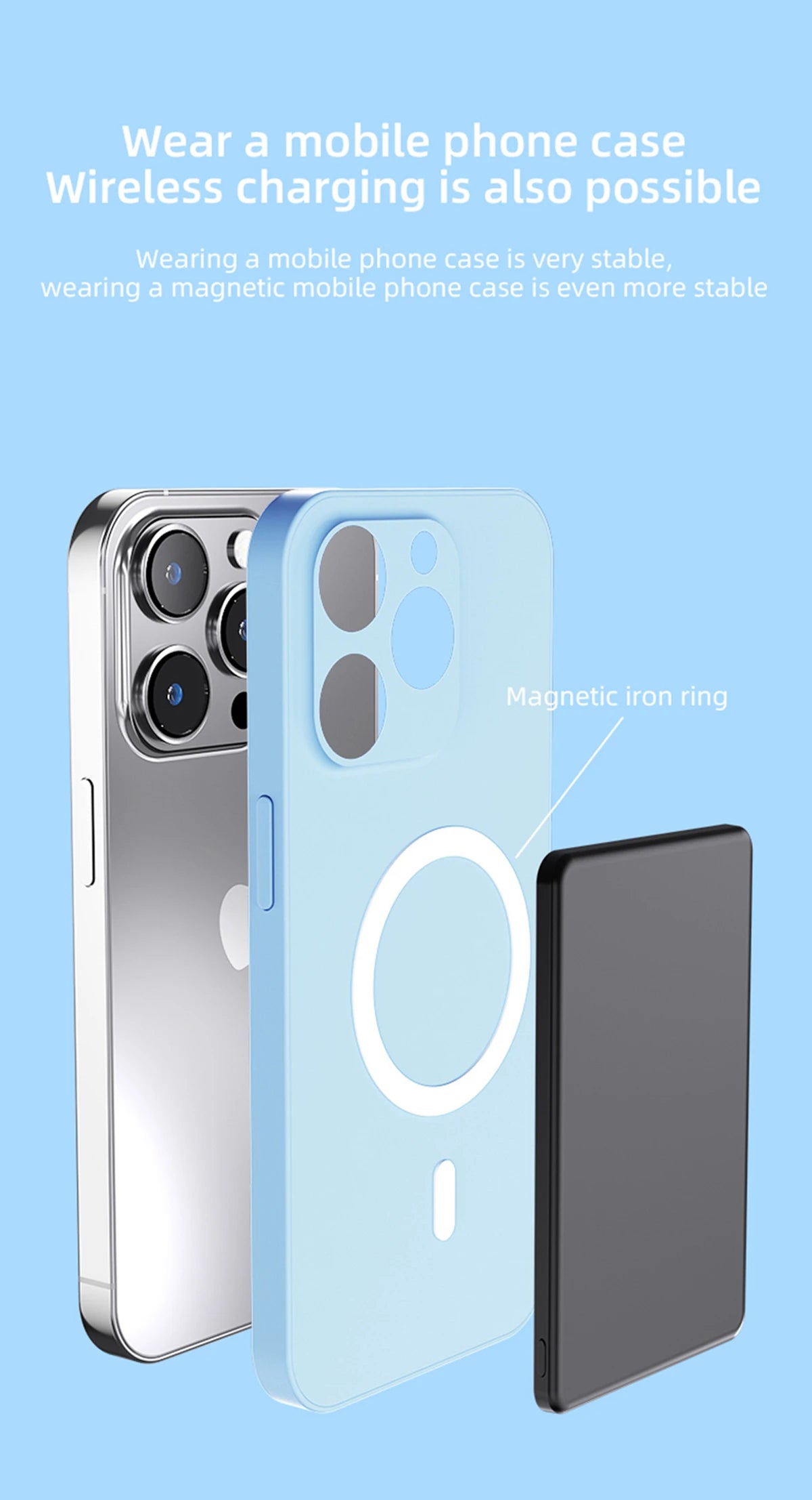 VOLTMAG™ SlimSnap Wireless Power Bank