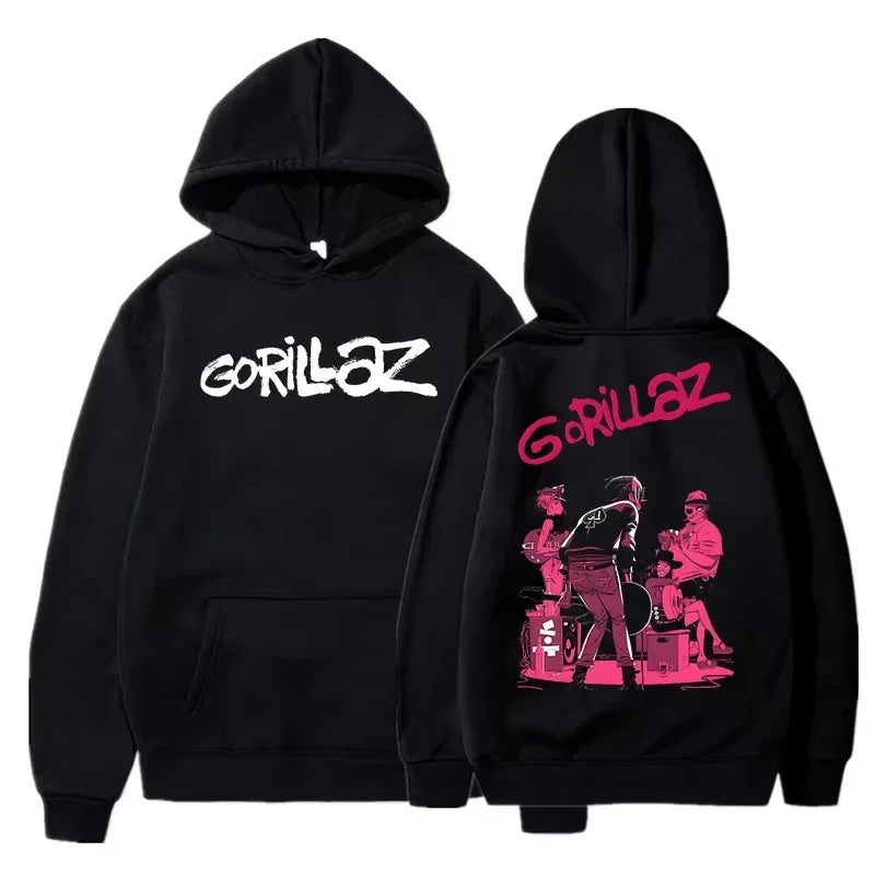 UrbanAnime™ Loose Fit Printed Hoodie