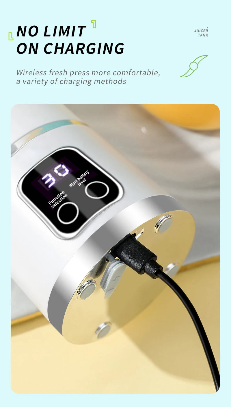 BLENDORA™ 10-Blade Turbo Ice Crusher Portable Blender
