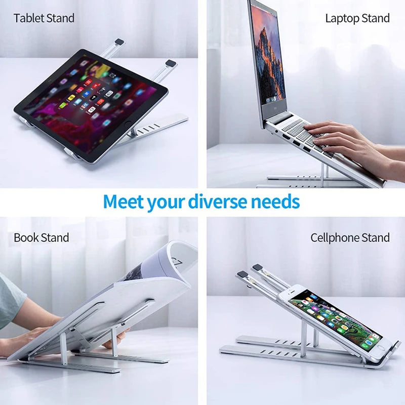 ELEVARA™ Aluminum Ergonomic Laptop Stand