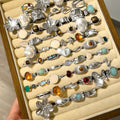 BohoCharm™ Vintage 15/30Pcs Bohemian Ring Set