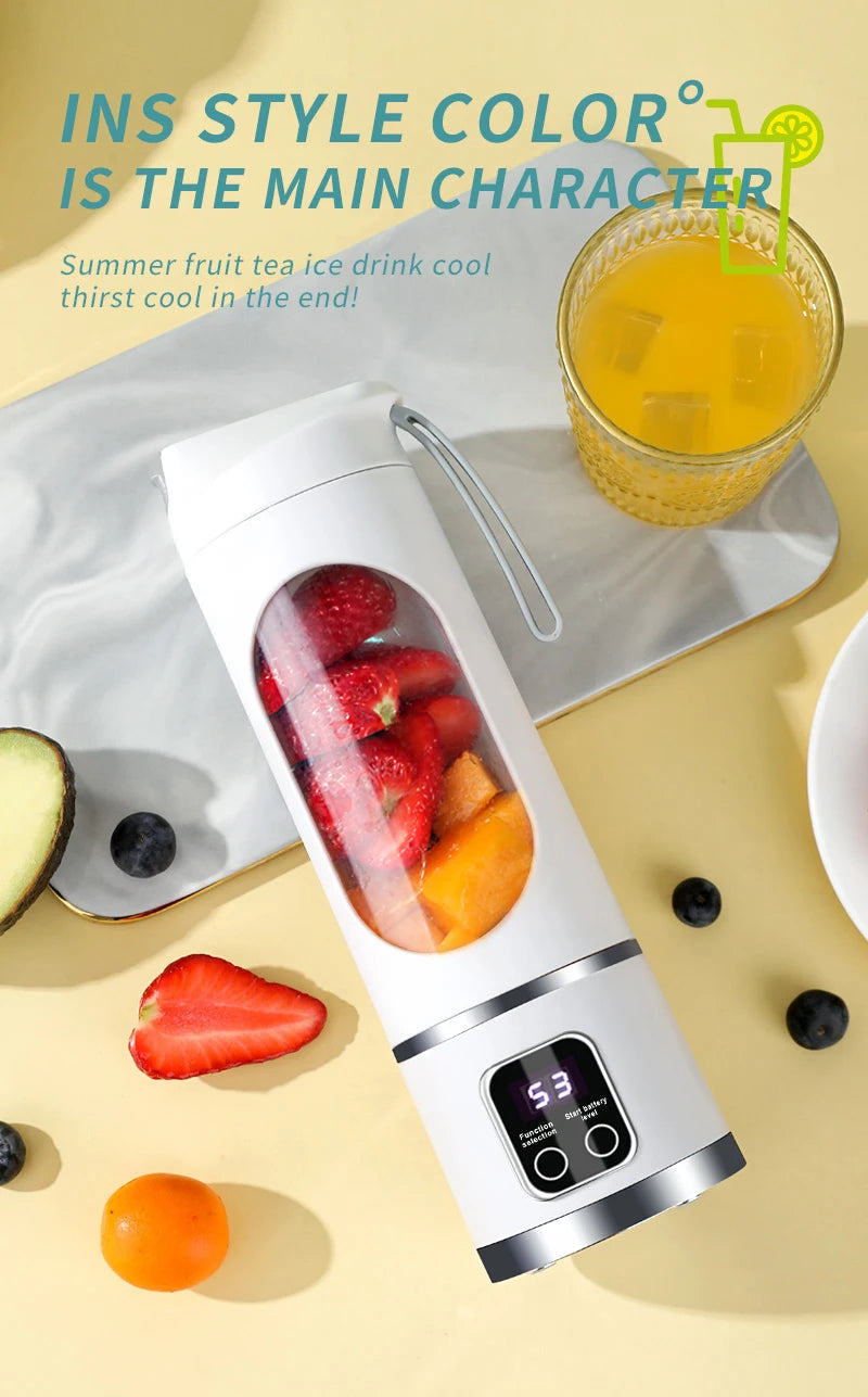 BLENDORA™ 10-Blade Turbo Ice Crusher Portable Blender