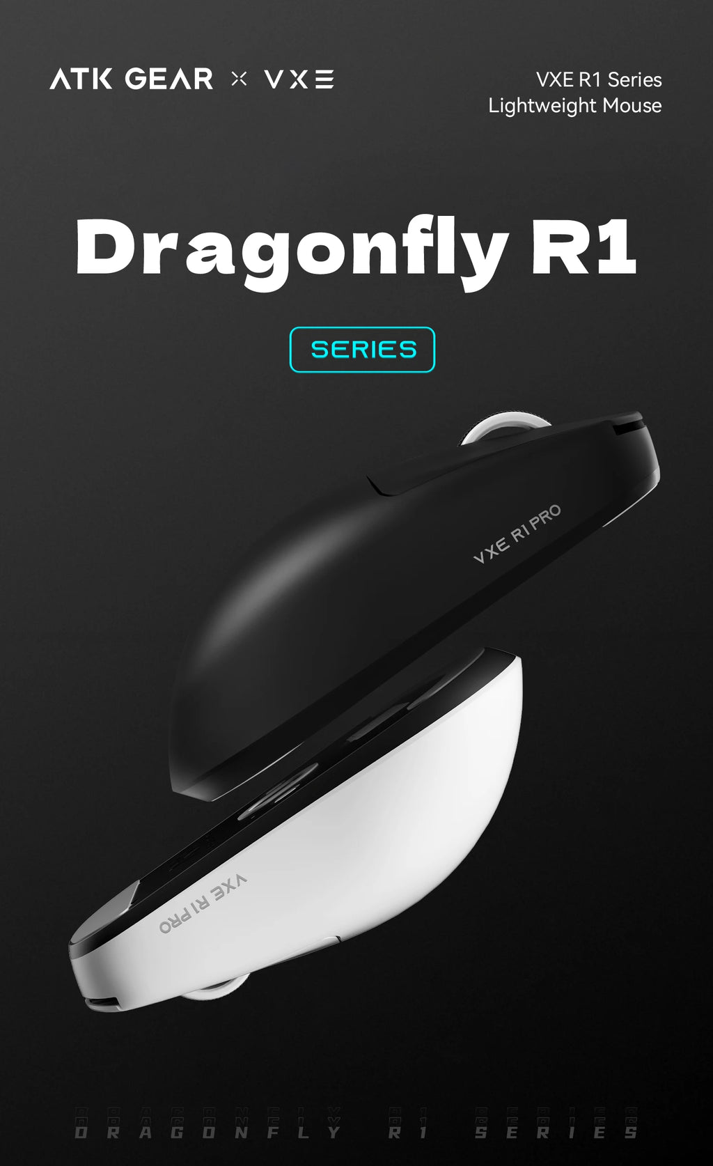 VXE™ Dragonfly R1 Pro Wireless Gaming Mouse