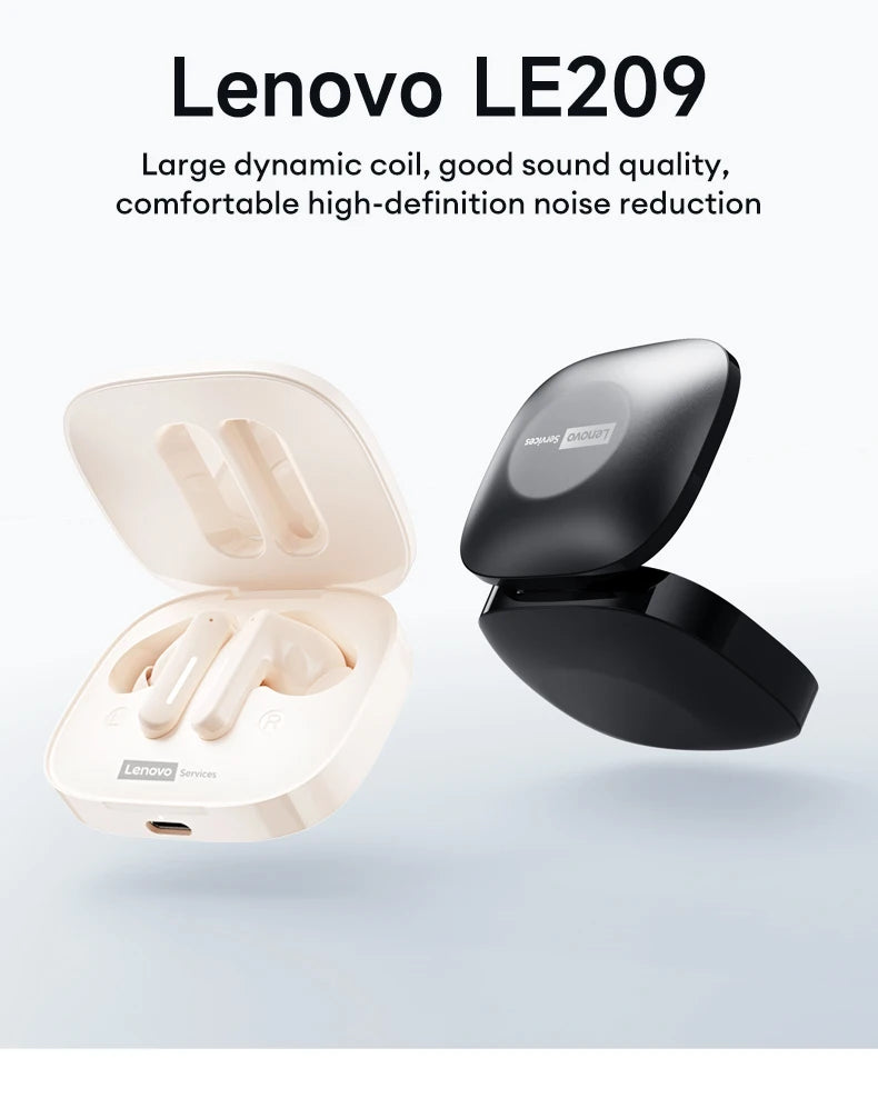LENOVO™ LE209 Wireless Bluetooth HD Call Gaming Earphones